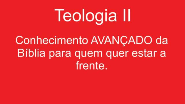 Teologia 2 Teologia 2