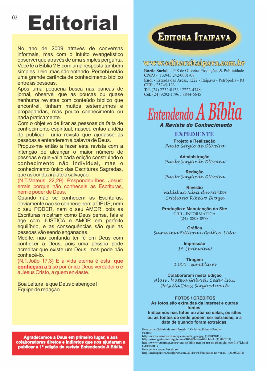 Entendendo A Bíblia - A revista do conhecimento