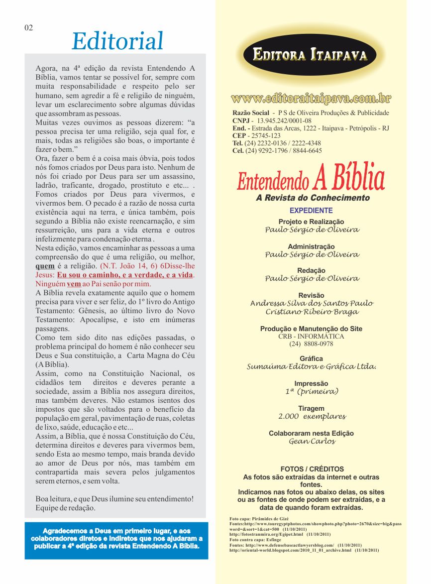 Entendendo A Bíblia - A revista do conhecimento