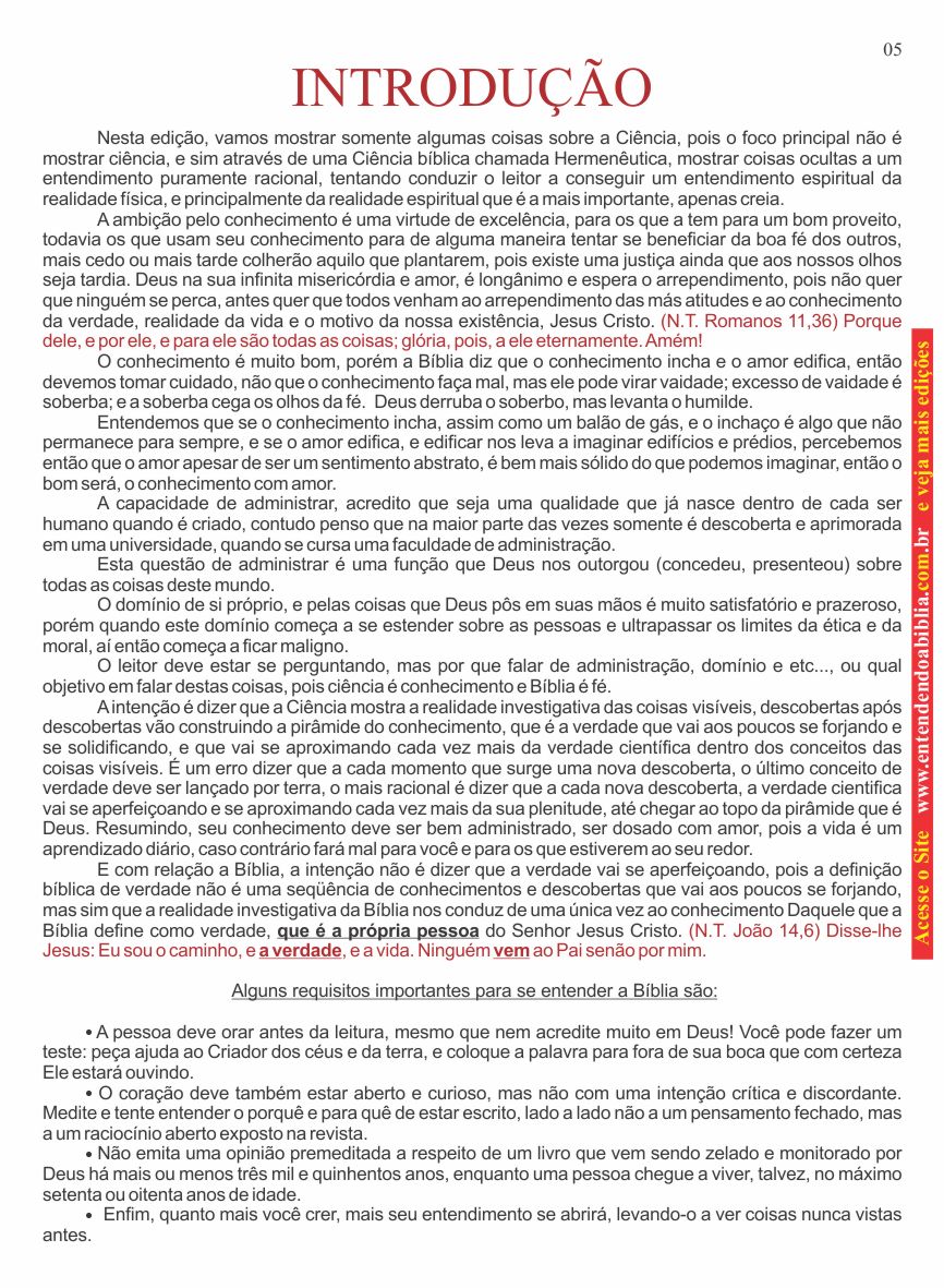 Entendendo A Bíblia - A revista do conhecimento
