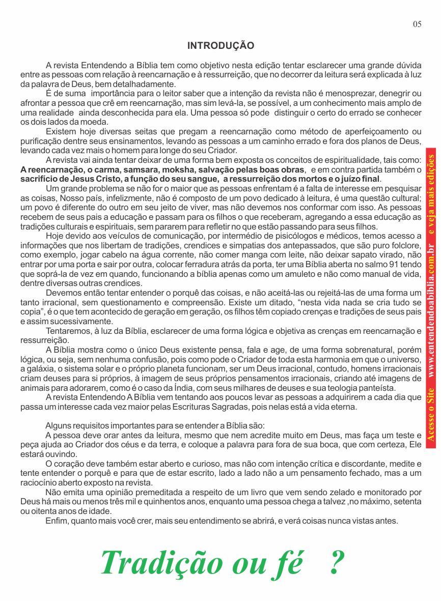 Entendendo A Bíblia - A revista do conhecimento